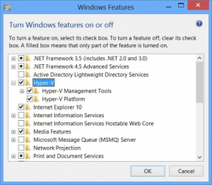 install Hyper-V on Windows 8
